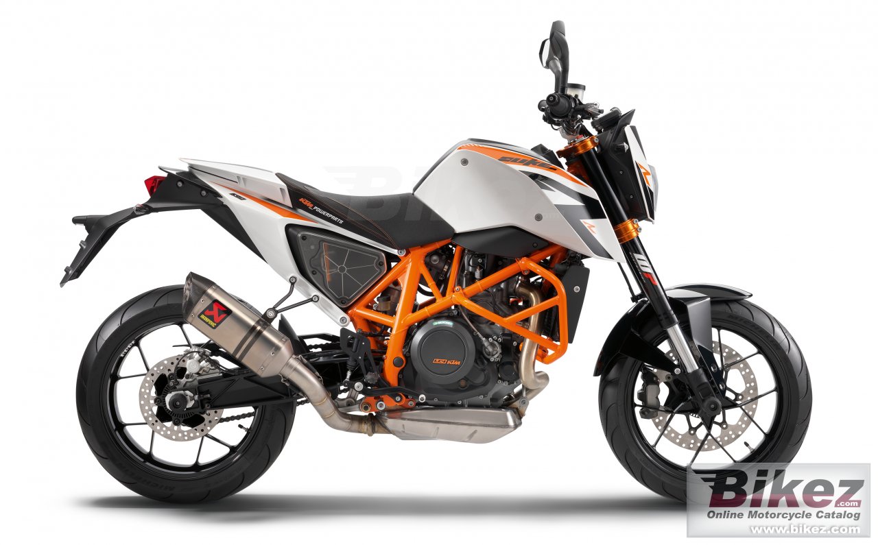 Big KTM 690 duke r picture and wallpaper from Bikez.com